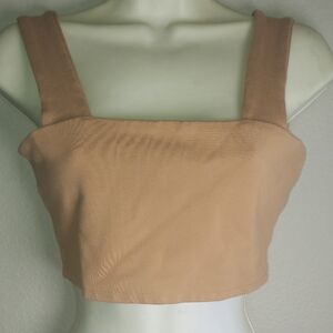 Zara Tan Women's Crop Top